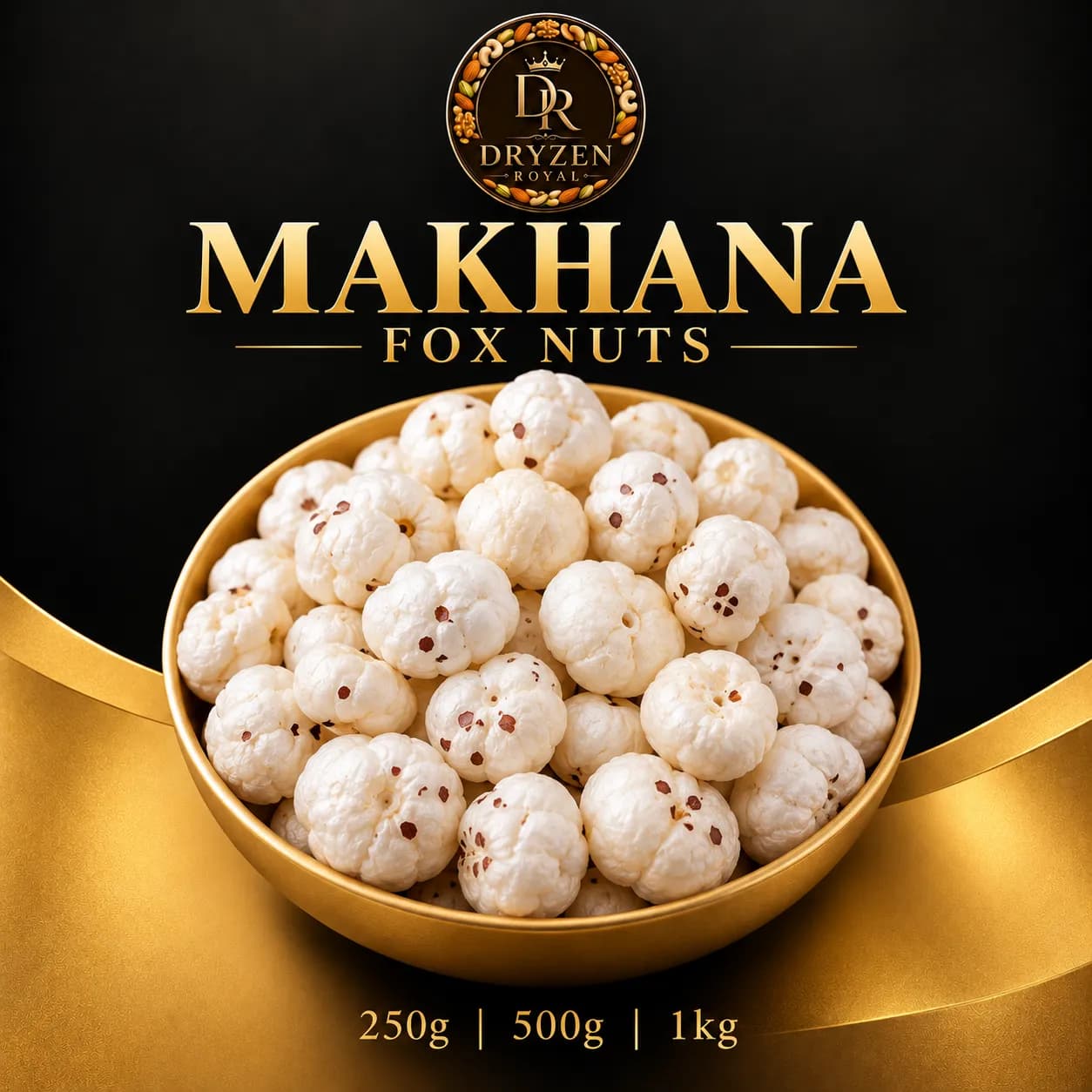 Makhana (Fox Nuts) | Dryzen Royal – makhana