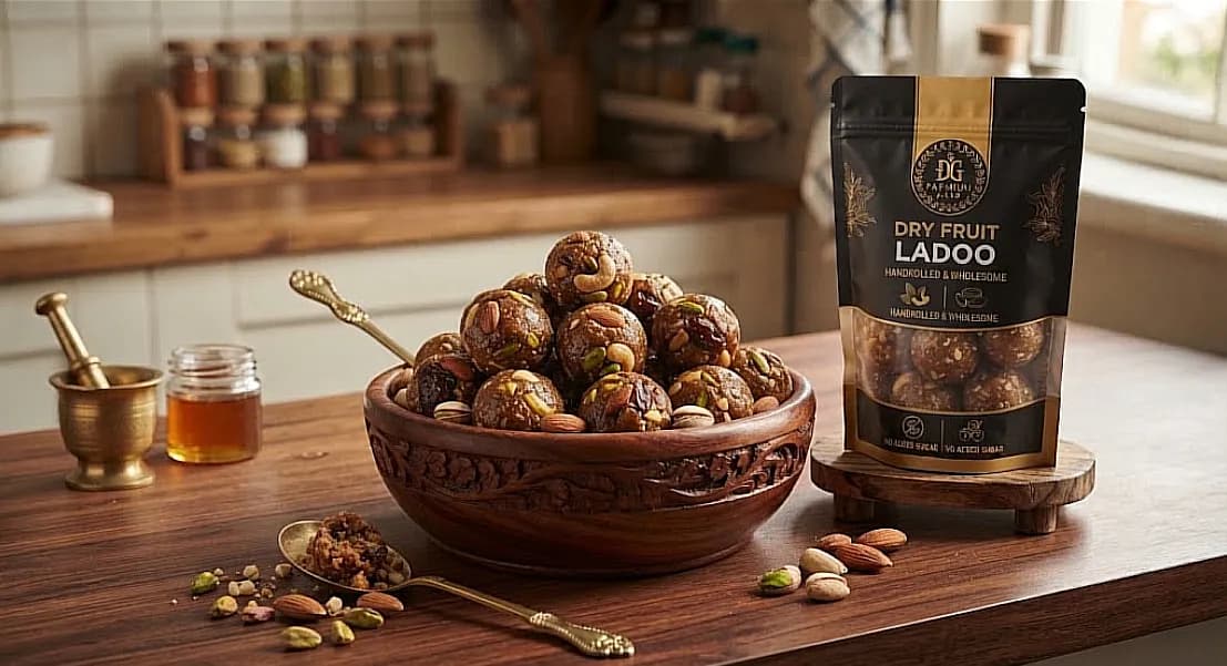 Easy Dry Fruit Ladoo Recipe: Delicious Homemade Treat with Dates & Nuts – Dry Fruit Ladoo
