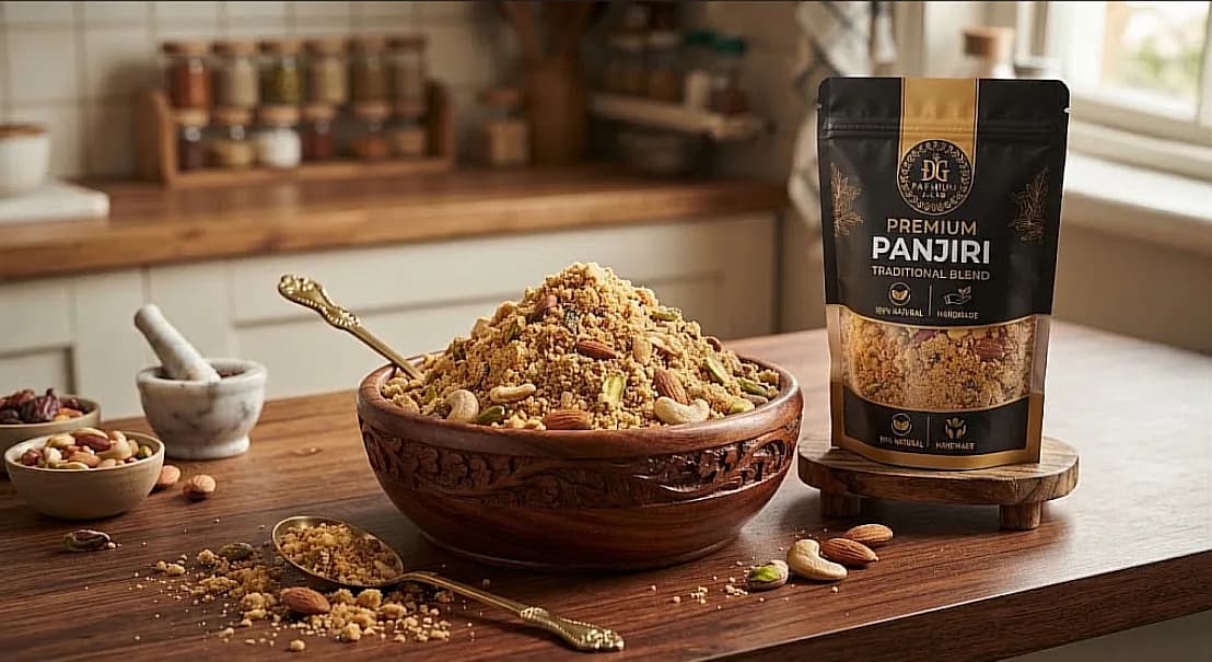 Traditional Panjiri Recipe: A Rich Pakistani Winter Treat with Dry Fruits – Panjiri Recipe
